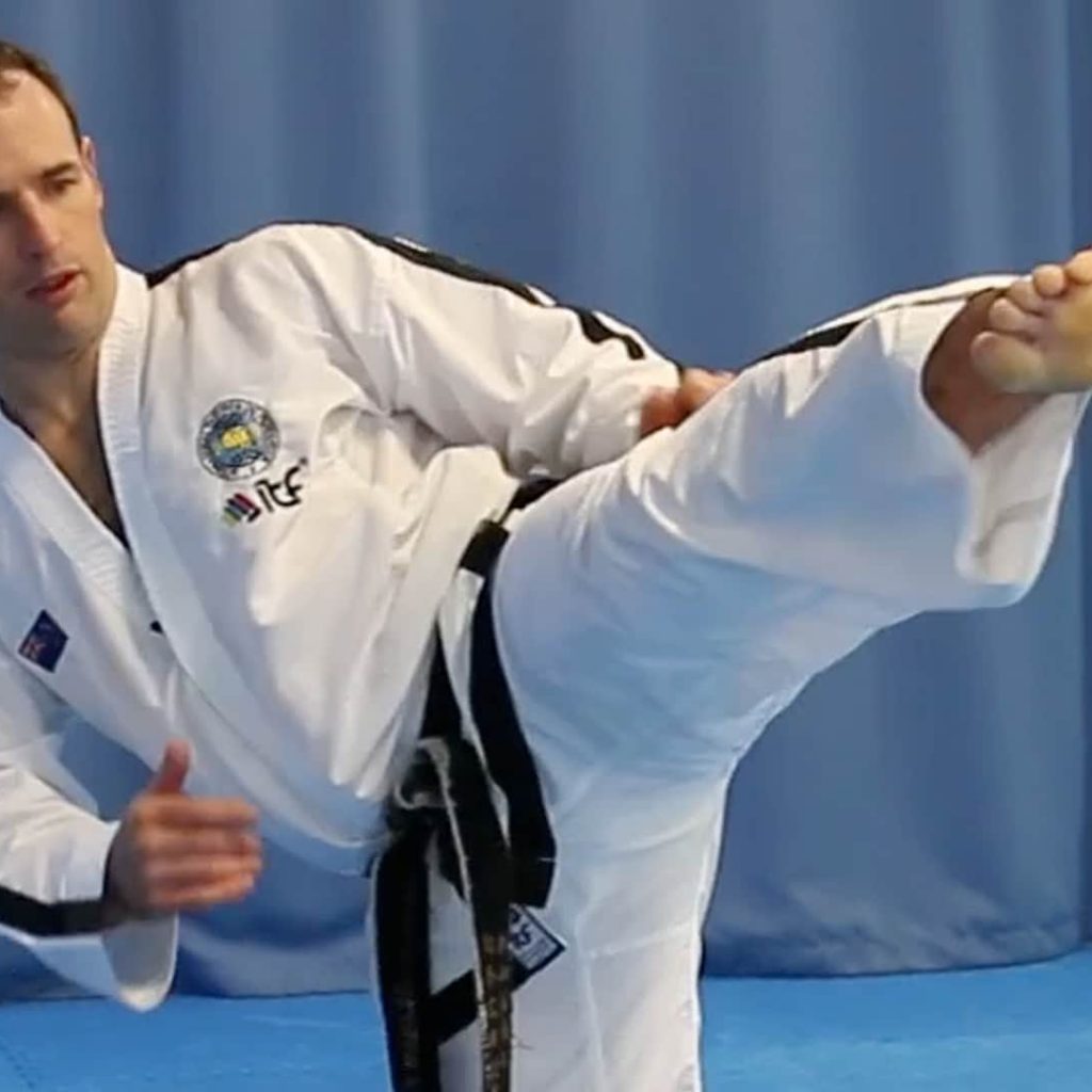 Master Gray Patterson Kicking