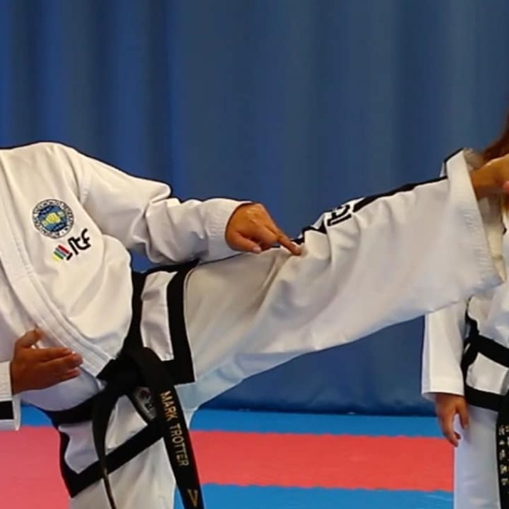 Kwang-Gae pattern coaching with Mark Trotter and Roisin Giles