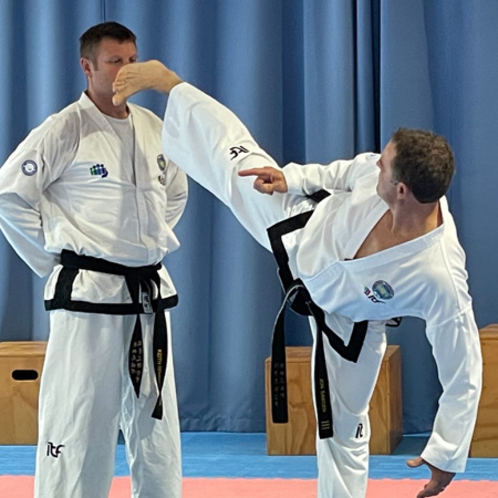 TKD agility and flexibility training with Jon Sawden – practical drills for all ages and abilities