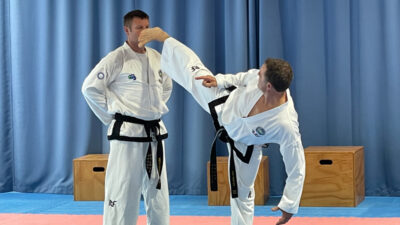 TKD agility and flexibility training with Jon Sawden – practical drills for all ages and abilities