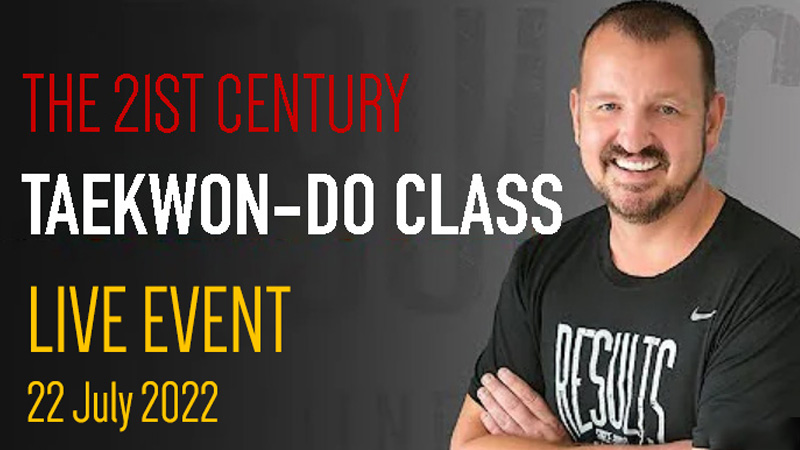 Alwyn Cosgrove presenting The 21st Century Taekwon-Do Class live seminar on modern training methods