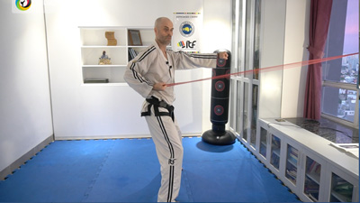 Trajectory of the punch