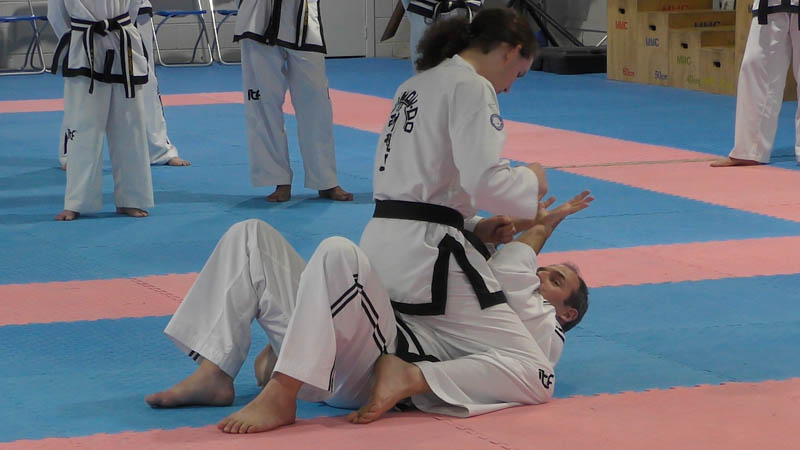 Ground Self Defence as a requirement, and this video Master Patterson teaches the syllabus.