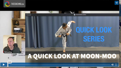 Master Kane Raukura performing Moon-Moo Tul for the Quick Look at Patterns Series